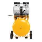 Компрессор безмасляный, малошумный DLS 2200/50, 2200 Вт, 2x1100, 50 л, 380 л/мин Denzel