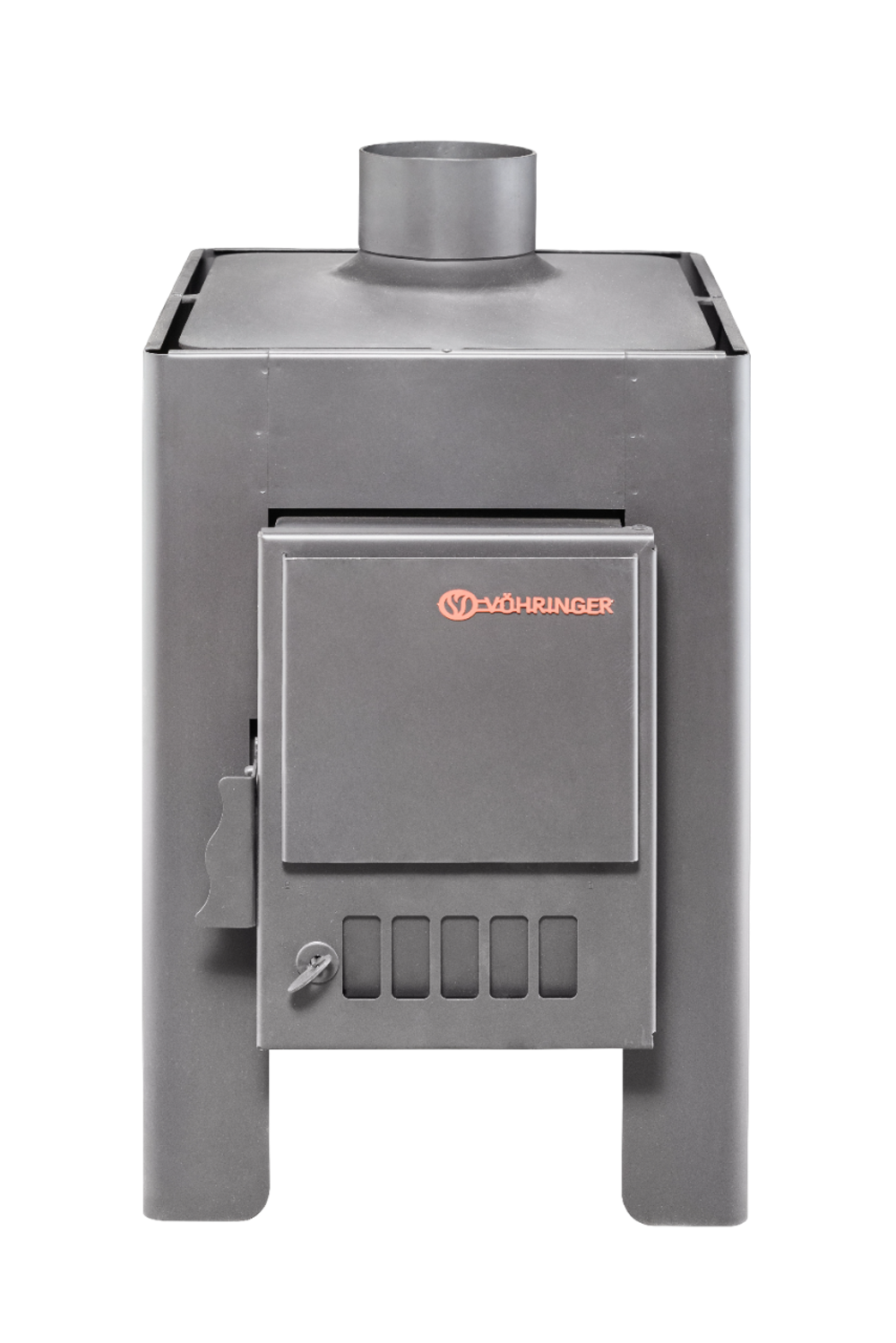 Дровяная отопительная печь "Умка" в кожухе