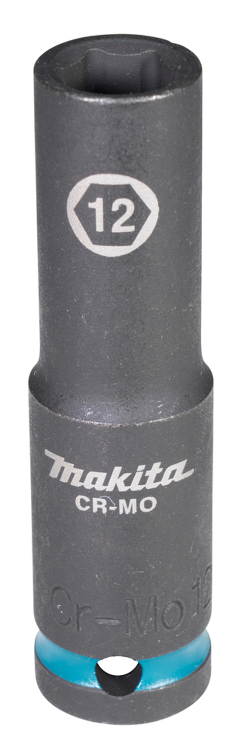 Ударная торцовая головка Impact Black 1/2, 12x81,5 мм Makita E-16433