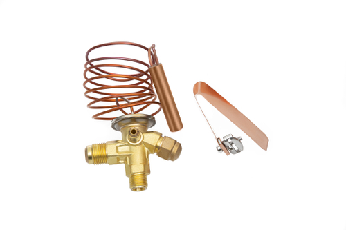 Ридан TE2 068Z3403R — Термостатический расширительный клапан, под отбортовку, присоединительные патрубки 1/2", температура кипения -40…+10 °C