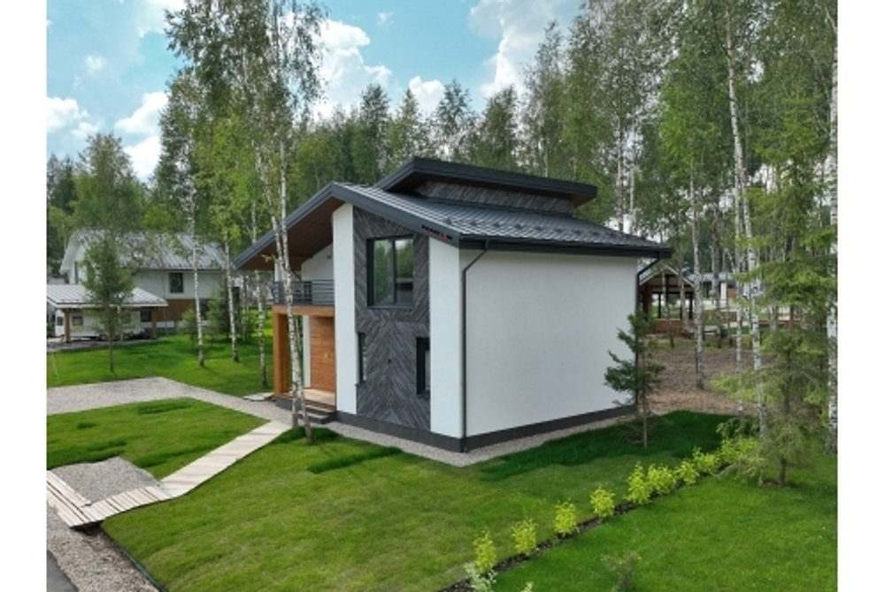 Кликфальц Pro Grand Line 0,5 Satin Matt с пленкой на замках RAL 7024 мокрый асфальт