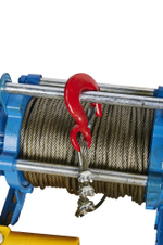 Лебедка электрическая 500/1000 кг 100/50 м с канатом 220 В TOR KCD