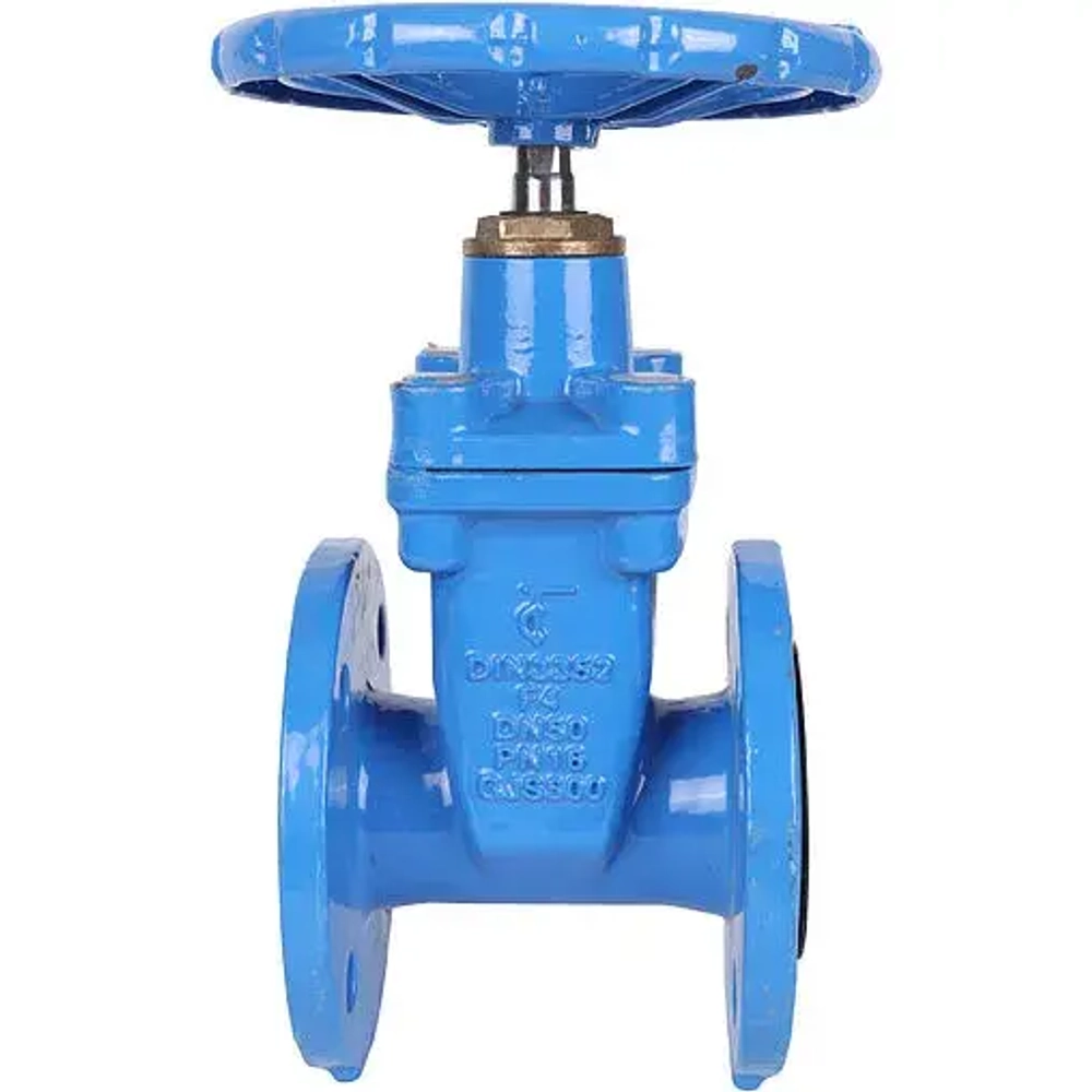Задвижка с обрезиненным клином фланцевая Ду50 Ру16 Tecofi VOC4241C-00EP0050