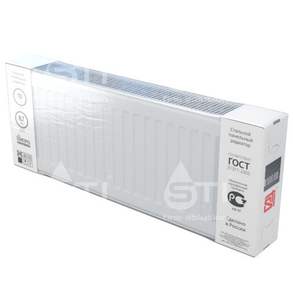 Стальной панельный радиатор STI Compact 22-300-1200