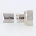 Муфта пресс с накидной гайкой 16мм x ¾"ек Valtec VTc.712.NE.1605