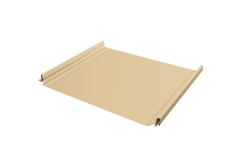 Кликфальц Pro Grand Line 0,45 PE с пленкой на замках RAL 1014 слоновая кость