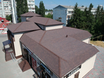 Гибкая черепица Standard, Сота, Коричневый