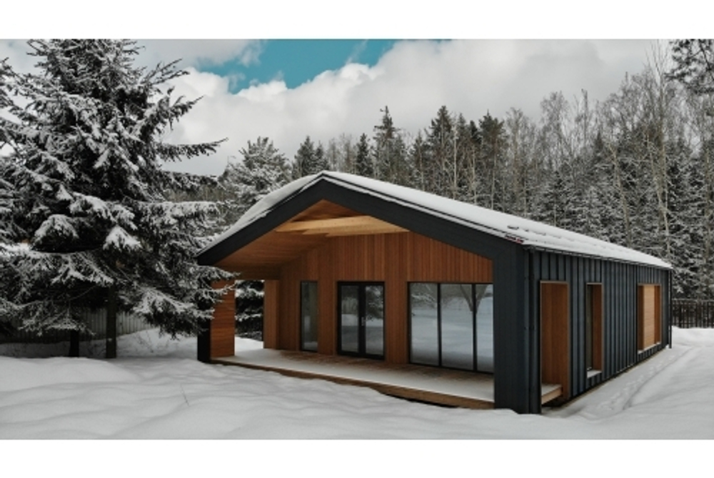 Кликфальц Pro Grand Line 0,5 Satin Matt с пленкой на замках RAL 7024 мокрый асфальт