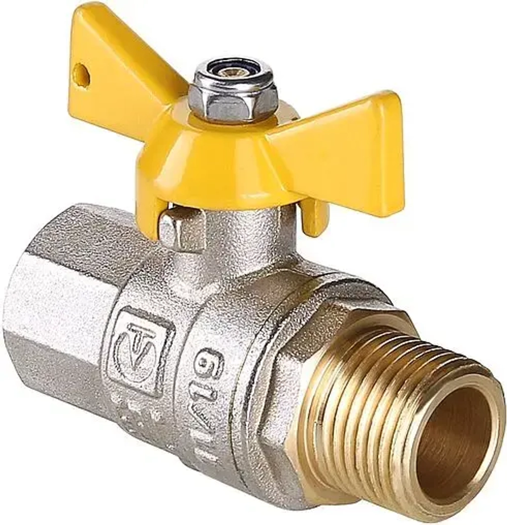 Кран шаровый для газа ¾"в x ¾"н Valtec Valgas VT.278.N.05