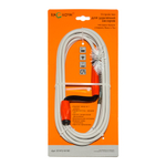 Спираль Крокочист 8х5 в виниловой оплетке с ершиком и рукояткой