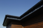 Кронштейн желоба металлический Lux, шоколад