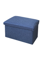 КОРОБ складной ГЕЛЕОС Пуф 49-НВ, размер 48х30х30 см, синий