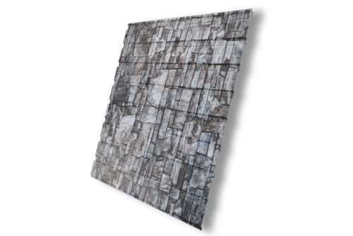 Профнастил C10B 0,45 Print Elite с пленкой Fine Stone TwinColor