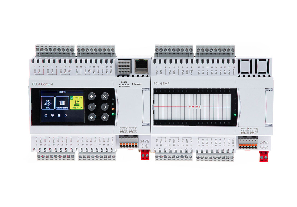 Ридан 087H374973R — Контроллер ECL4 Control 368R ПЧ Ethernet, напряжение питания 24V AC/DC