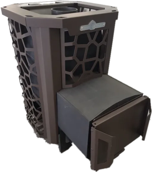 Печь для бани Сталь-Мастер HARD 14М БЕЗ ДВЕРКИ закр каменка дровяная