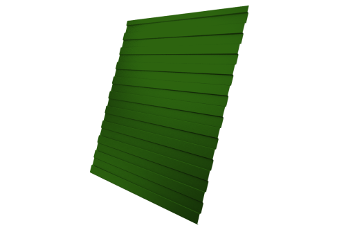 Профнастил C8A 0,45 PE с пленкой RAL 6002 лиственно-зеленый