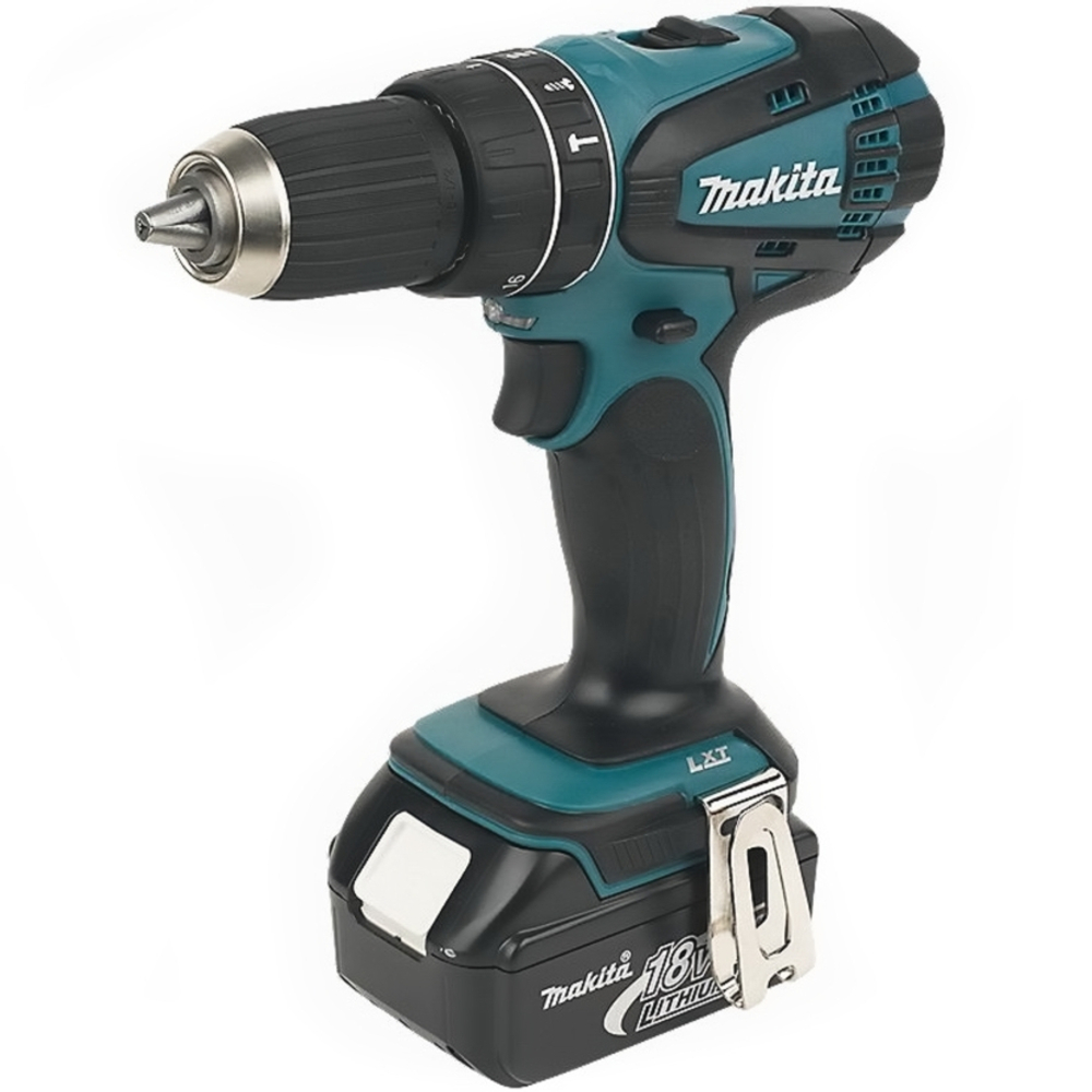Аккумуляторная ударная дрель-шуруповерт Makita DHP456RFE