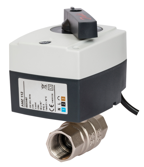 AMZ 112 двухпозиционный зональный кран , Ду 25 напряжение питания 24 В