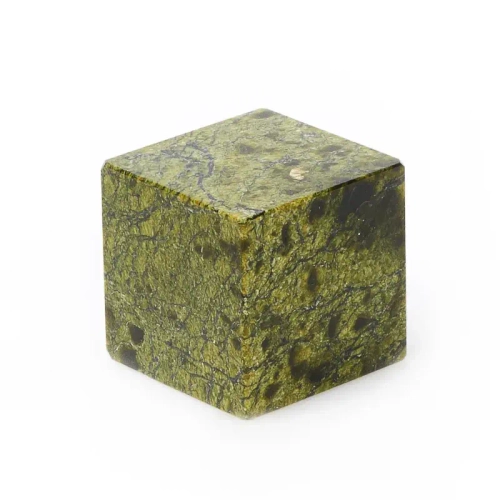 Камень для бани GFS "Кубики" Змеевик 16 кг ведро