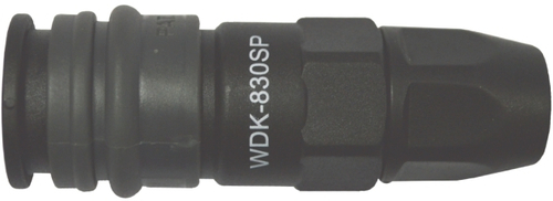 WDK-840SP Композитное пневматическое быстроразъёмное соединение с креплением шланга, диаметр 8/12мм