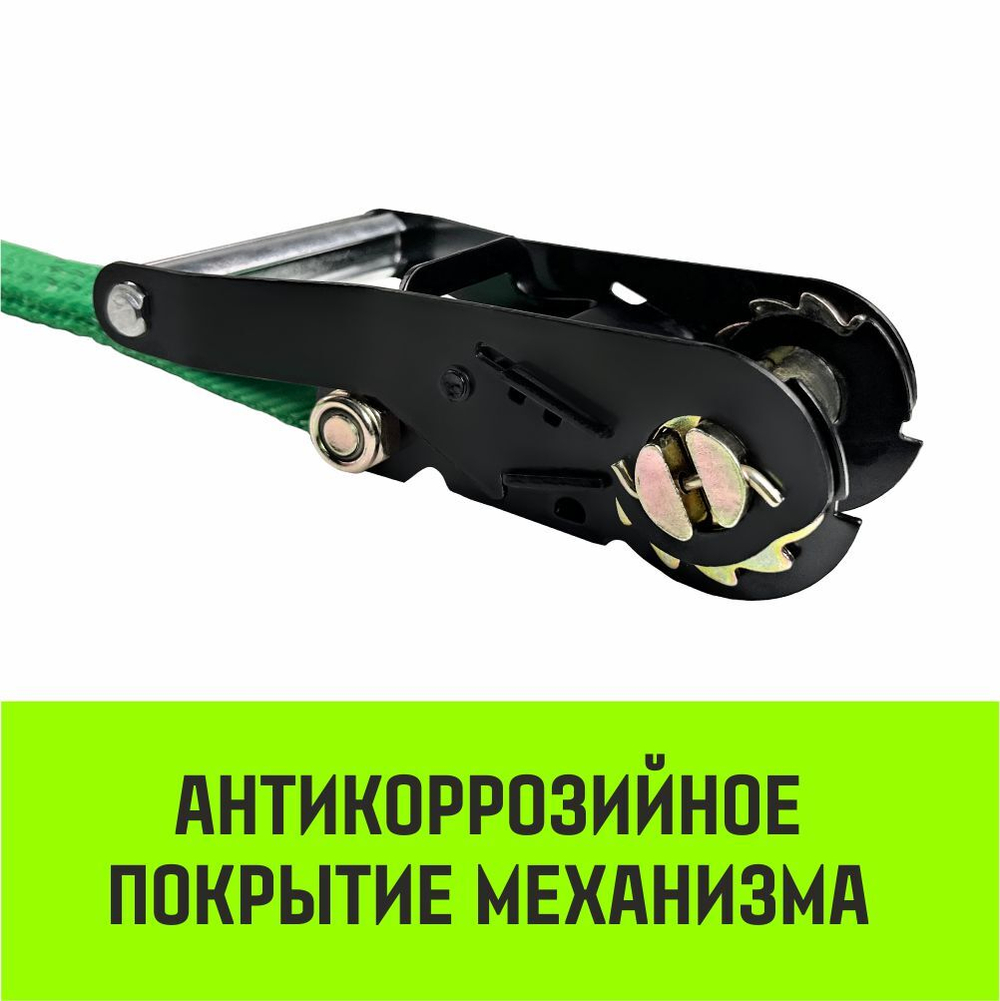 Ремень стяжной кольцевой с храповым механизмом HITCH REGULAR 25мм 1т 6м