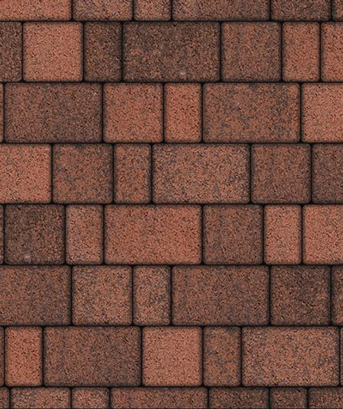 Тротуарная плитка Поревит Колормикс гладкий "СТАРЫЙ ГОРОД" Б.1.Фсм.8