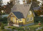 Сайдинг Premium, Блок-Хаус, карамель