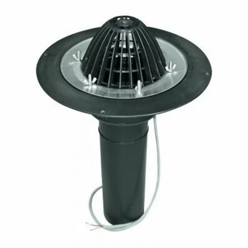 Воронка с обжимным фланцем ТехноНиколь обогреваемая 110х450 мм, шт