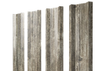 Штакетник М-образный А с прямым резом 0,45 Print Elite Nordic Wood TwinColor