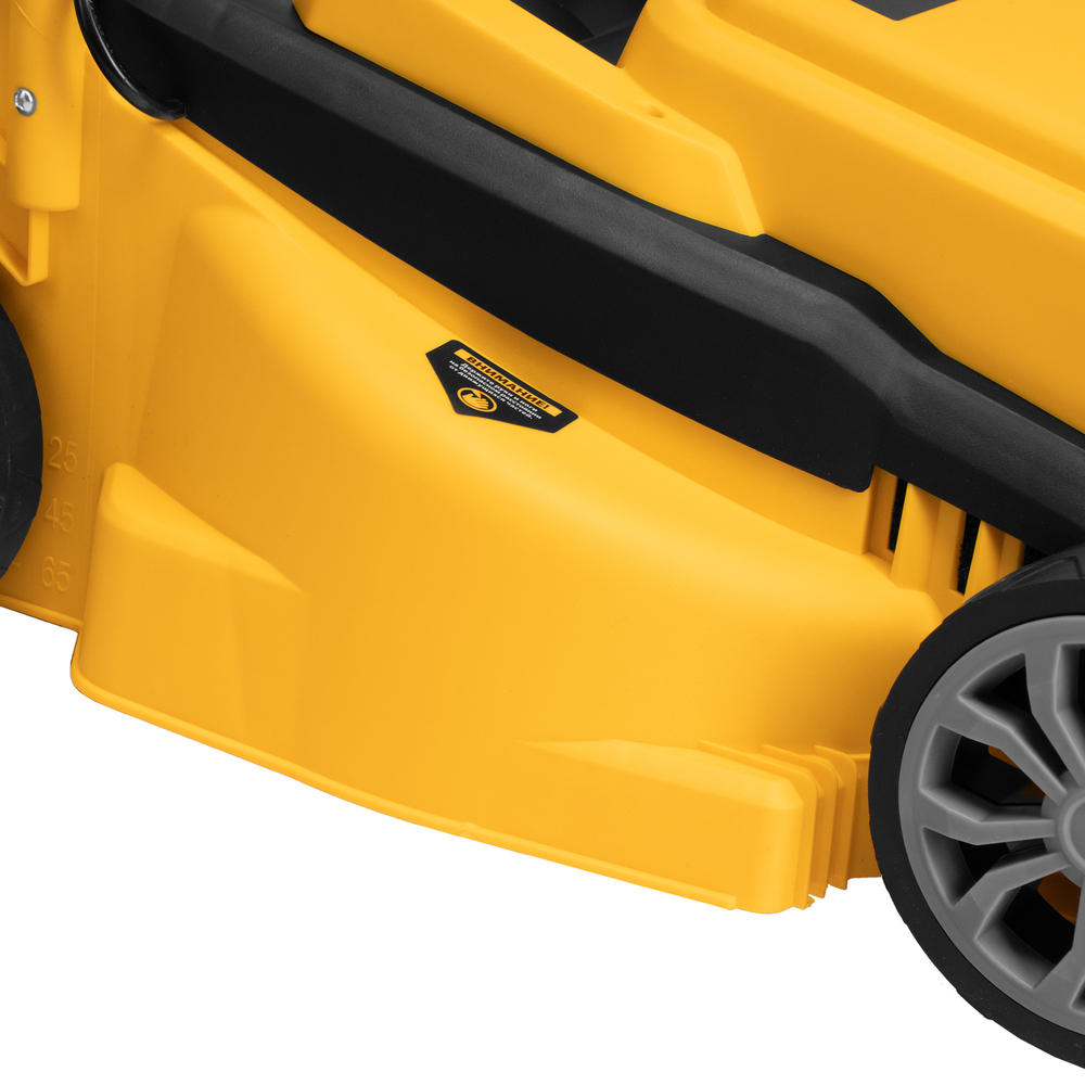 Газонокосилка электрическая GMC-1200, шир.,32см, 1200 Вт, 3 уров., травосб. 30 л Denzel