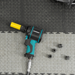 Гайковерт пневматический ударный G985K2, 1/2, 610Нм 9000 об/мин, с набором 17 предметов Gross