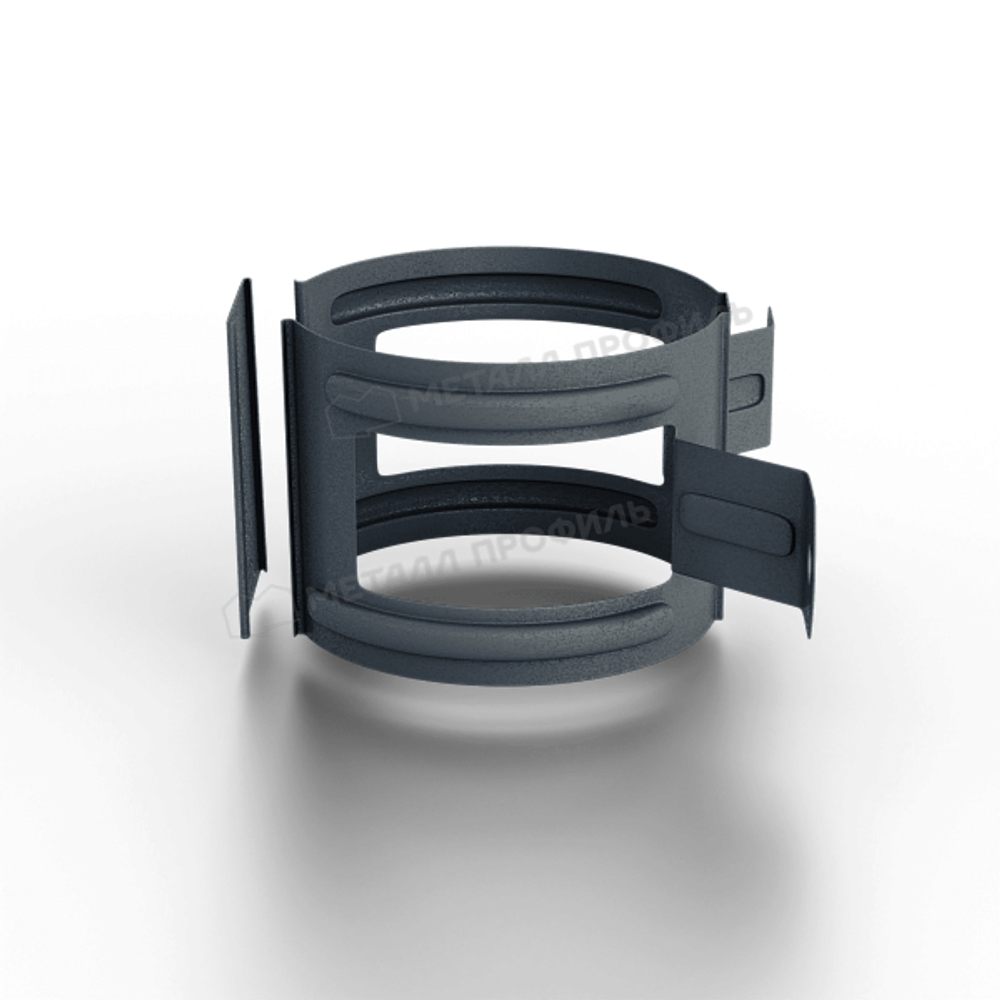 Держатель трубы (на дерево) МЕТАЛЛ ПРОФИЛЬ Foramina Freeze D100 Grey