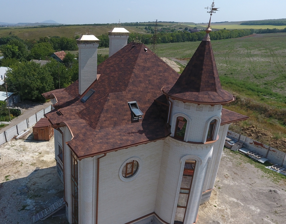 Гибкая черепица Lux, Саппоро, Кофе