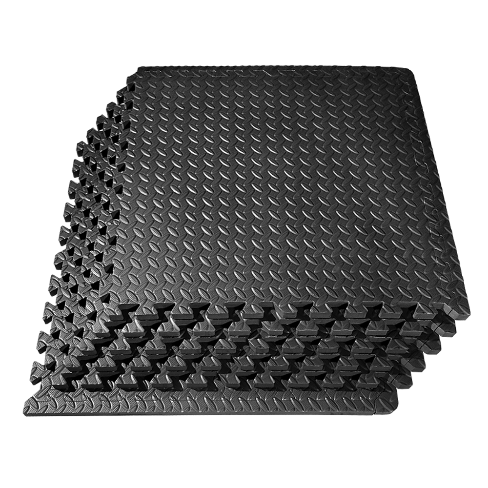 Мат-пазл для фитнесса и тренажеров, 6 модулей по 61х61х2 см ProIron от ГЕЛЕОС