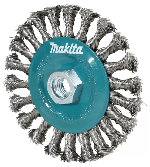 Дисковая щётка 125 мм, 0.5 мм, М14 Makita D-77540