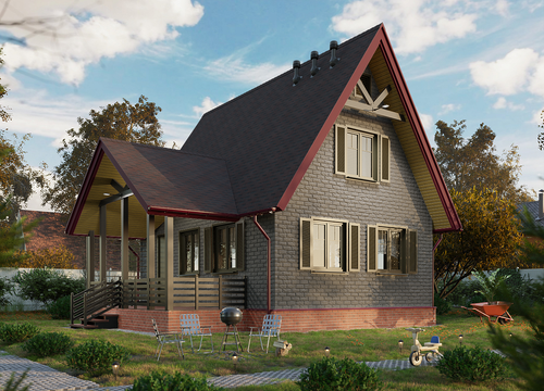 Софит Lux, T4 с центральной перфорацией, миндаль