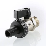 Кран шаровый со штуцером ½"н x ¾"н / 14ш Valtec VT.430.N.04