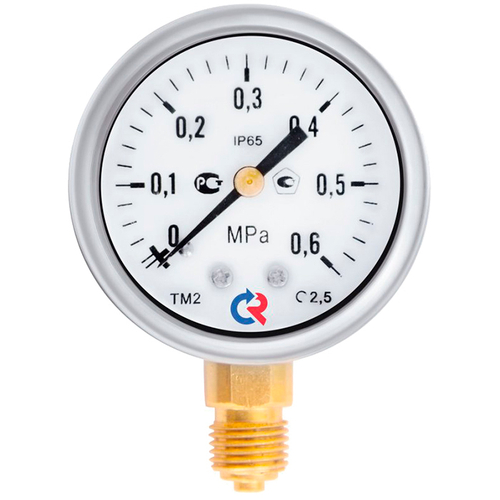 Манометр радиальный Росма ТМ-22GР.GG (G-25МПа) G1/4 2.5 виброустойчивый (готовый к гидрозаполнению) 5Gмм, тип - ТМ-22GР, радиальное присоединение, шкала (G-25МПа), резьба G1/4, класс точности 2.5, цвет хром