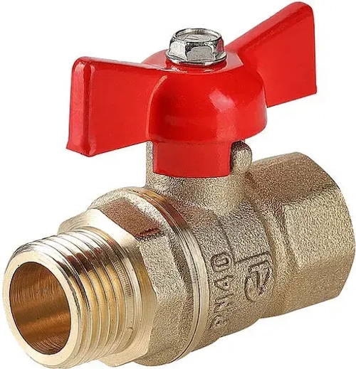 Кран шаровый ¾"в x ¾"н Valtec VT.123.GN.05