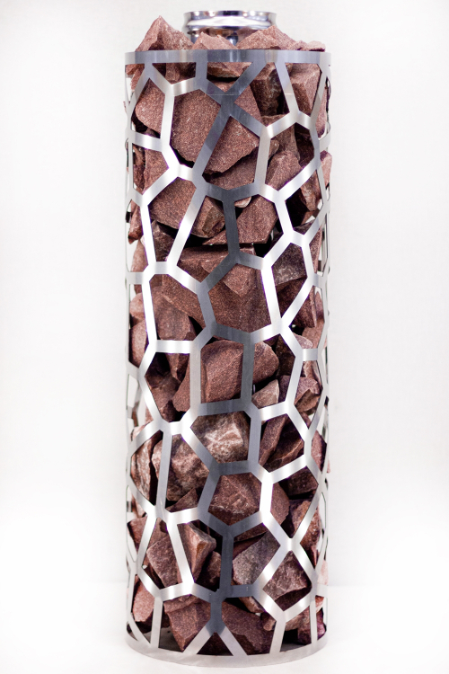 Каменка натрубная Сталь-Мастер (сетка для камней) Саванна, нерж., d-115/250мм, L=0.75м