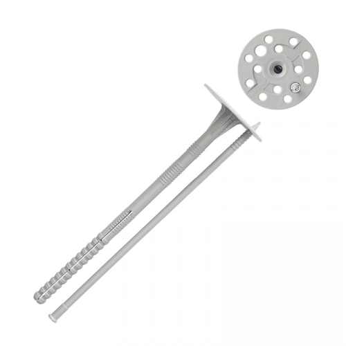 Дюбель для теплоизоляции Tech-Krep IZO с пластиковым гвоздем 10х100 мм, 1000 шт/упак