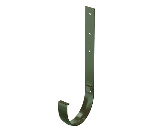 Кронштейн желоба металлический Standard, зелёный