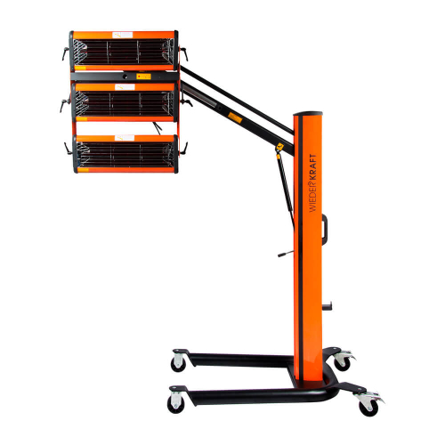 WDK-3C Трехкассетная мобильная ИК сушка на пантографической стойке