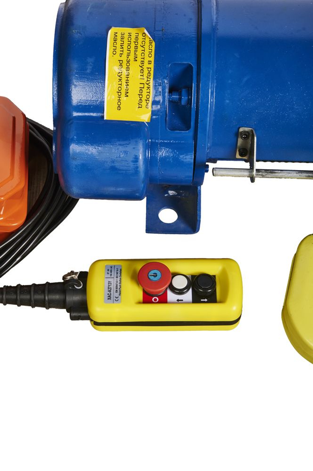 Таль стационарная на лапах 1т 6м 380В электрическая канатная TOR CD