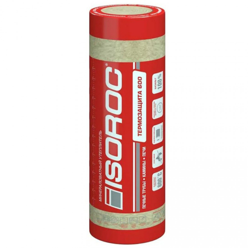 Термозащита Isover Isoroc 600-СМ-50/Ч 1000х2000х50 мм, упак