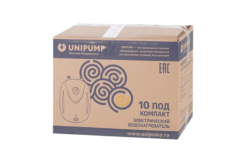 Водонагреватель накопительного типа UNIPUMP КОМПАКТ 10 ПОД