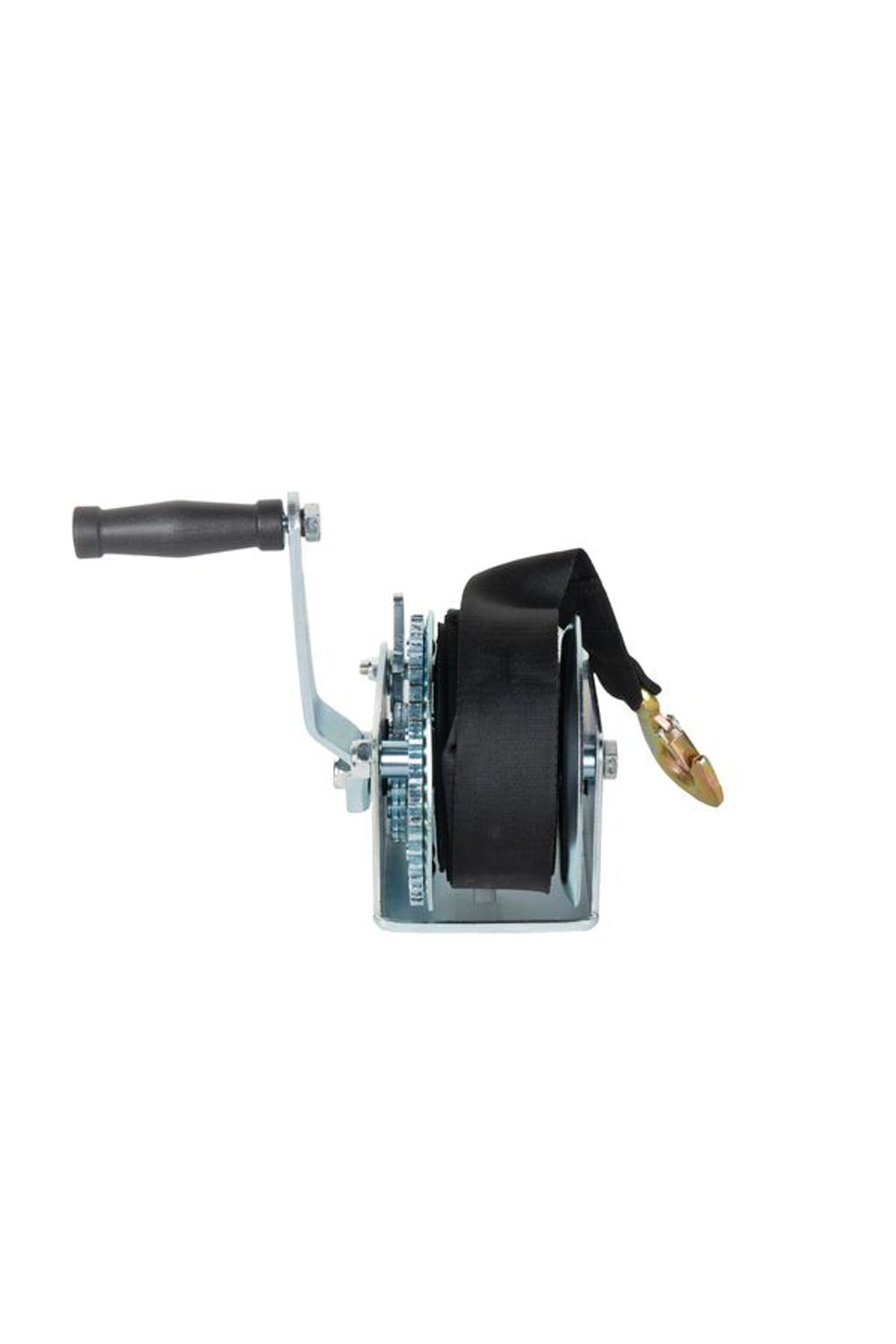 Лебедка ручная TOR ЛФ-2500 (FD) г/п 1,0 т длина ленты 10 м