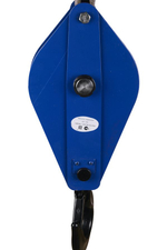 Блок монтажный однорольный с крюком TOR 10 т с откидной щекой (S)*