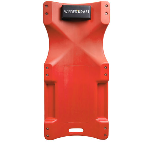 WDK-84068R Лежак ремонтный подкатной, пластиковый, красный