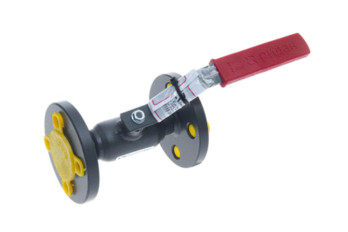 Ридан RJIP Premium 065N0320GR — Кран шаровой FF DN40 PN40 (фланцевый, с рукояткой, стандартный проход)